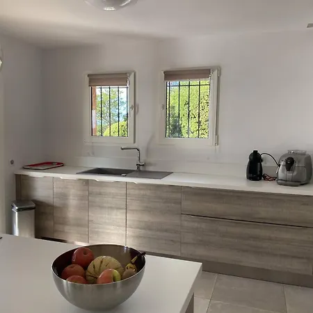 Avec Piscine A Debordement Et Climatisation, Cote D'azur - Fr-1-768-71 Лес-Иссамбр